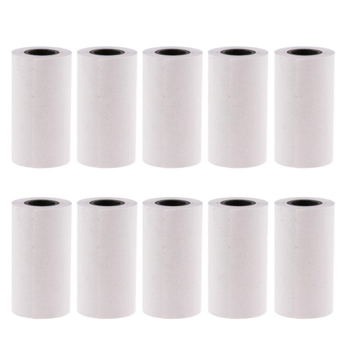 10Pieces Glasses Accessory Optometry Paper Credit Card Printing Paper Roll S