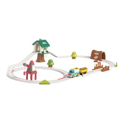 Crofta Electric Train Track Set Train Toy Set for Kids Age 3 Years up Birthday Gift Forest Track XL