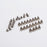 Crofta 120PCS Screwback DIY Studs With 20 Matching Screws for Bracelet Bags Leathercraft Accessories Clothing DIY