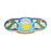 Crofta Wooden Balance Board for Kids Cute Wooden Rocker Board for Boys Girls Adults