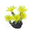 Crofta Yellow Artificial Fake Sea Anemone Coral Aquarium Fish Tank Ornament Decoration