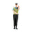 Crofta Miniature Traffic Police Figure Scenery Landscape Diorama Scenery 1:64 Scale Right to the gesture