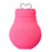 Crofta Silicone Hot Water Bottle Winter Warm Relaxing Heat Cold Therapy Red 01