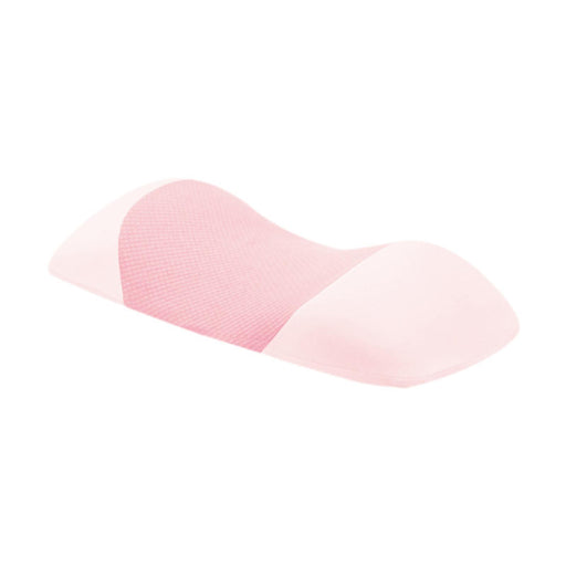 Crofta Lumbar Support Pillow Breathable Pad Memory Foam Pillow for Resting Bed Home pink