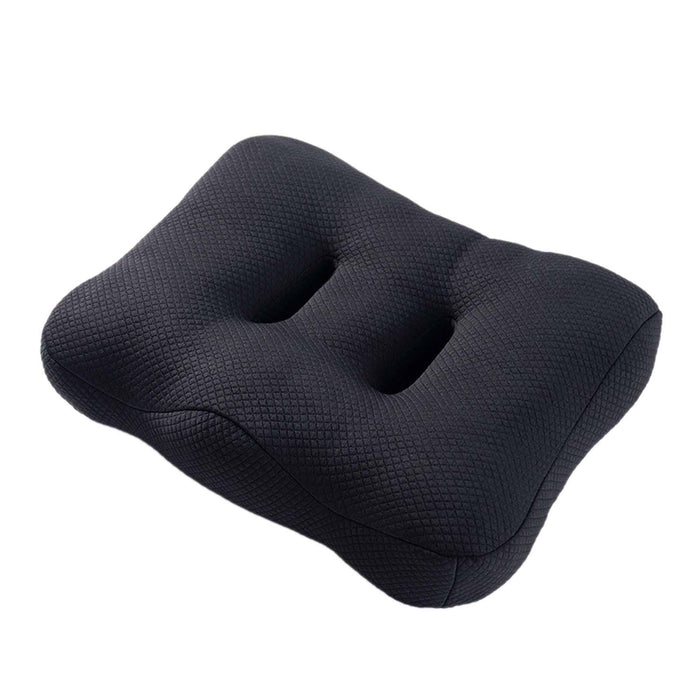 Crofta Car Seat Cushion Comfortable Coccyx Cushion for Office Chair Computer Travel Black