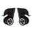 Crofta 1 Pair Swivel Suitcase Luggage Silent Casters Wheels for Travel Large Size