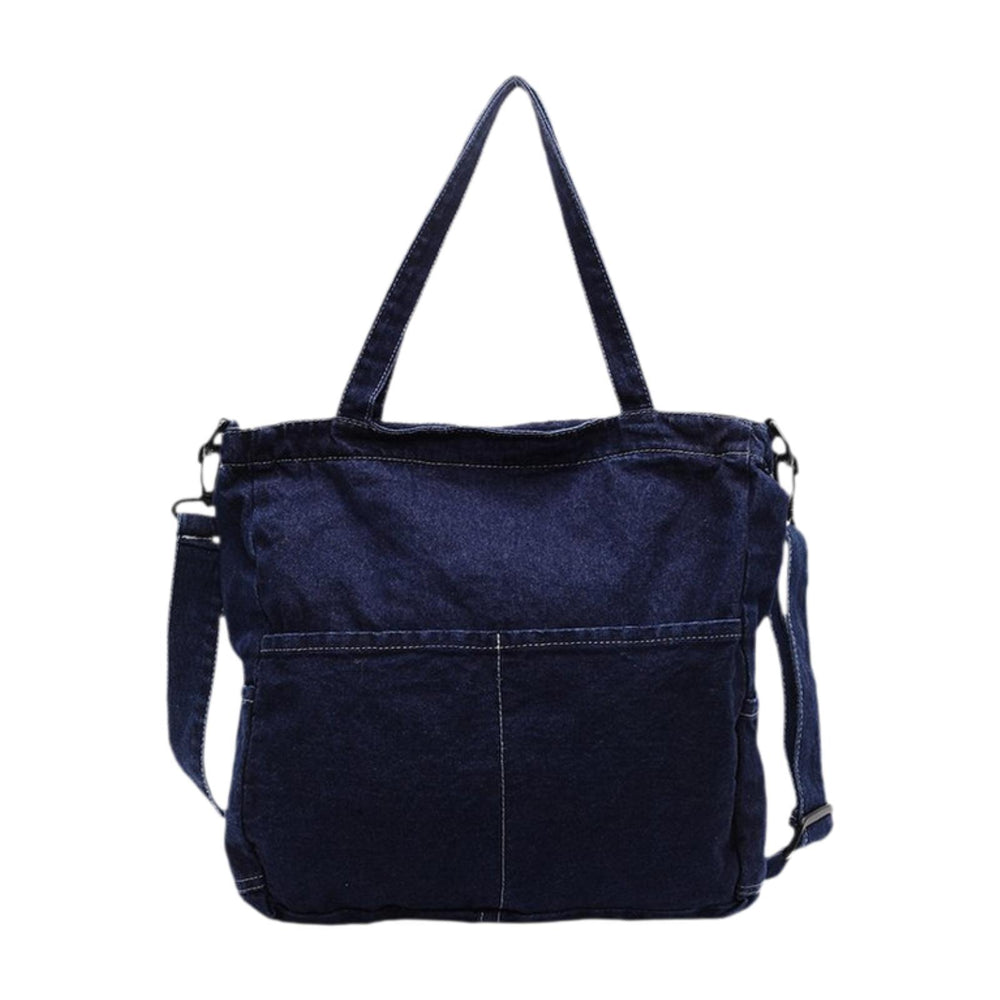 Crofta Shoulder Bag for Women Fashion Pouch Travel Purse for Travel Vacation Summer Dark Blue