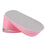 2 Pieces Height Increase Insoles Heel Cushion Pads Men Women Pink Gray 4.5cm