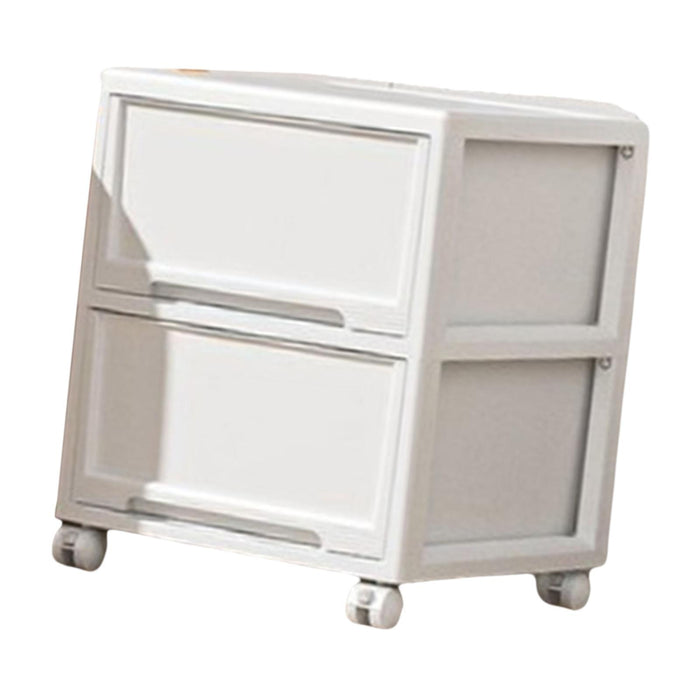 Storage Drawers with Wheels Multipurpose Storage Bin for Dorm Dresser Closet