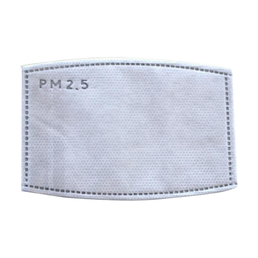 Crofta Disposable Mask Non-woven PM2.5 Filter Mat Pad Replacement Pad for Kids