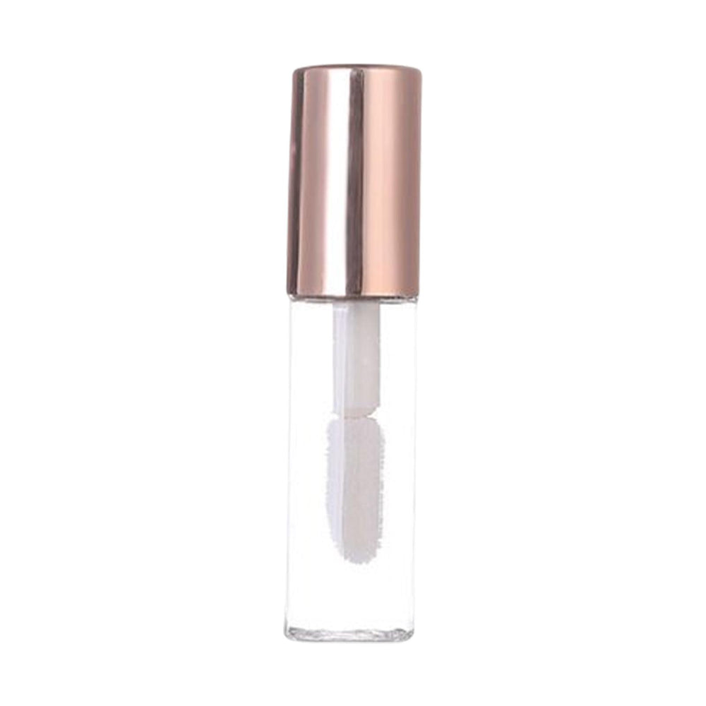 100xLip Gloss Container for DIY Cosmetic Samples Rose Gold