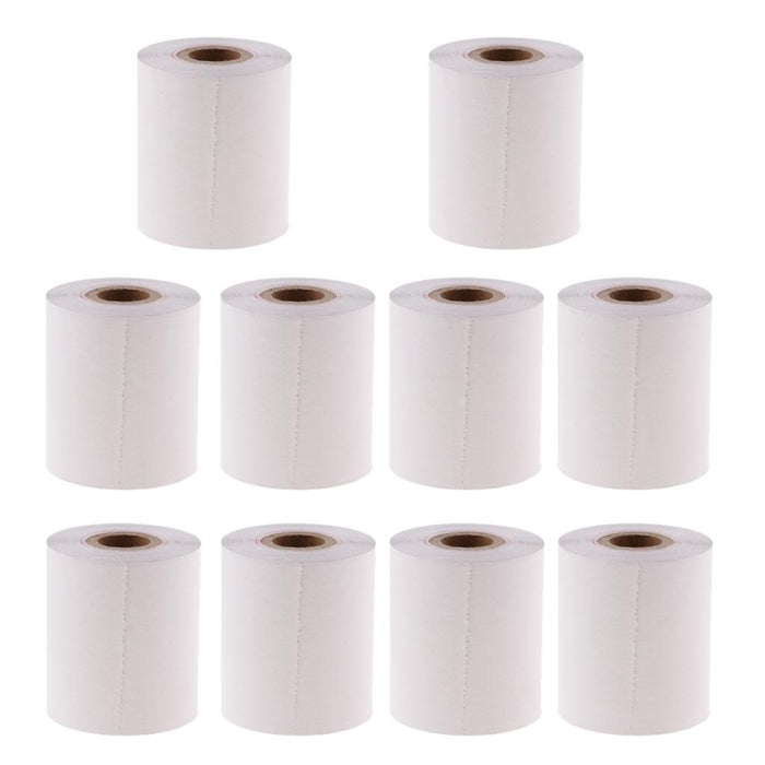 10Pieces Glasses Accessory Optometry Paper Credit Card Printing Paper Roll L