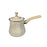 Stainless Steel Turkish Coffee Pot with Lid Melting Butter and Chocolate Pot 900ml Golden Pattern