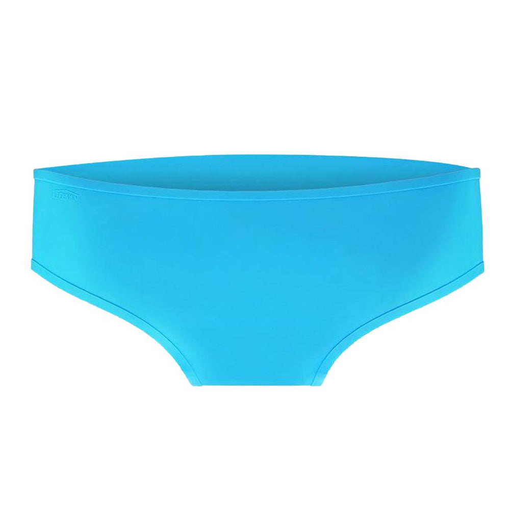 Crofta Women Bikini Swim Trunks Silicone Underwear Summer Bottom Beach Pants Blue