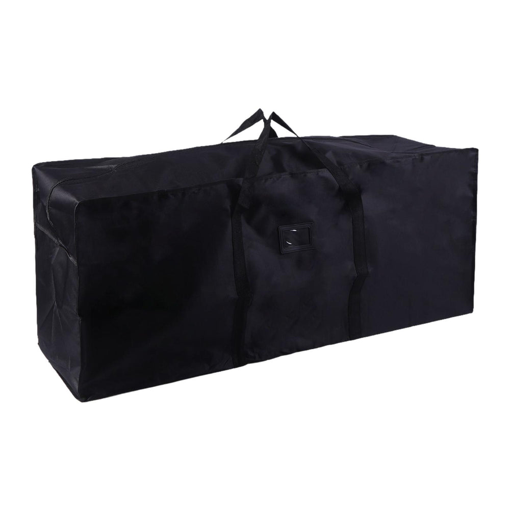 Crofta Christmas Tree Storage Bag Utility 600D Oxford Cloth for Xmas Tree Furniture Black