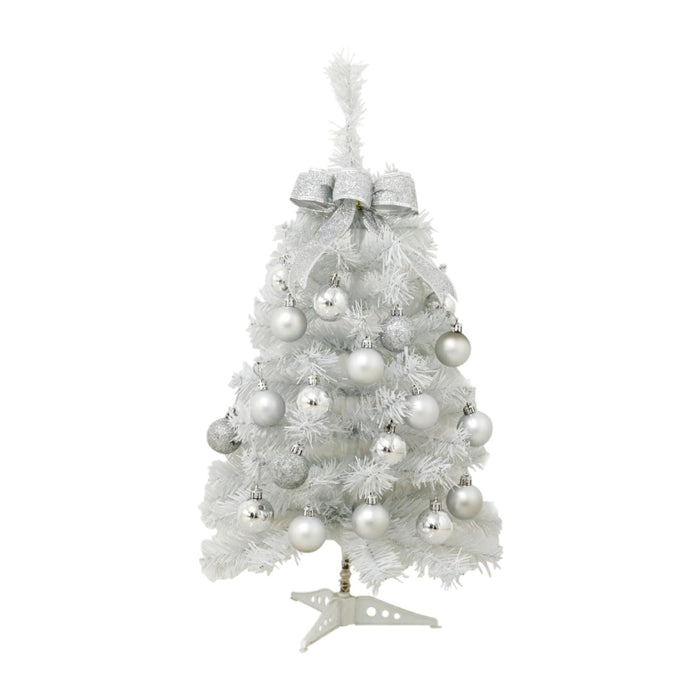 Crofta Xmas Mini Artificial Tree Christmas Artificial Tree for Decor Office Kitchen 60cm