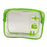 Crofta Clear Makeup Bag Bag for Essentials Traveling Bathroom Green