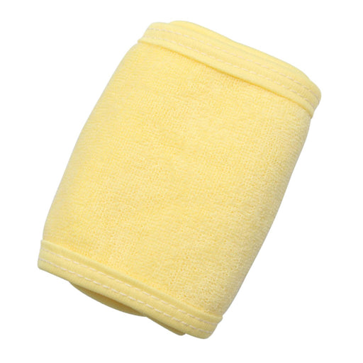 SPA Facial Headband Adjustable Head Band Washing Women Make up Bath Yellow