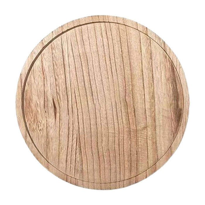 Crofta Wood Serving Tray Tea Drink Platter Snack Plate for Bar Bathroom Centerpiece