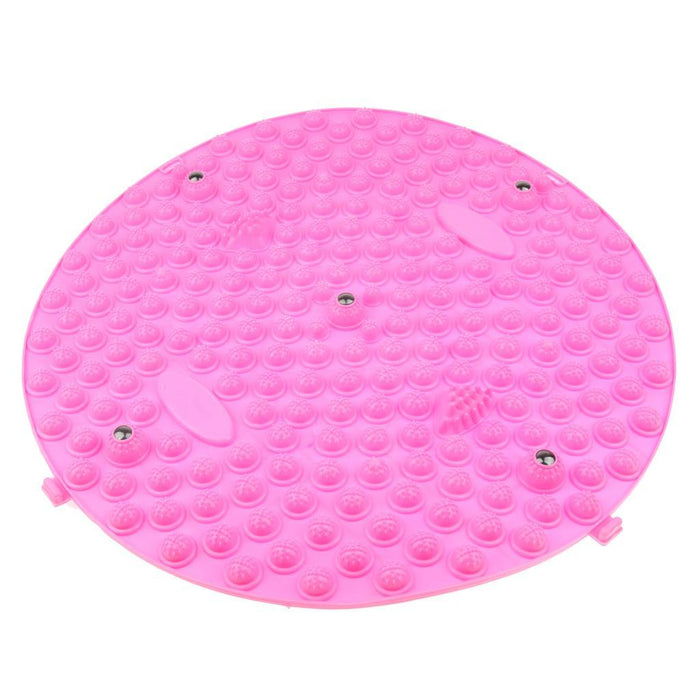 Crofta Yoga Foot Massage Mat Reflexology Foot Relax Shiatsu Pad for Health Pink