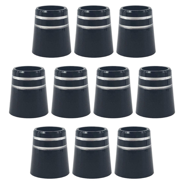 Crofta 10Pcs Golf Ferrule Golf Accessorie for Golf Iron Club Golf Wood Club Outside 8.6mmx15mmx13.5mm