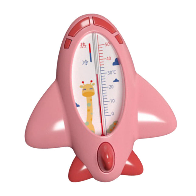 Crofta Water Thermometer Bath Thermometer for Swimming Infant Newborn Bathroom pink