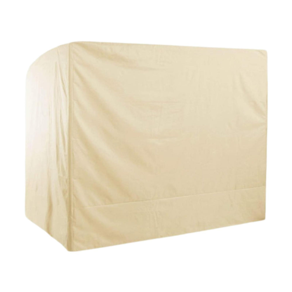 Crofta Outdoor Swing Cover Waterproof Swing Chair Cover for Courtyard Patio Outdoor Beige