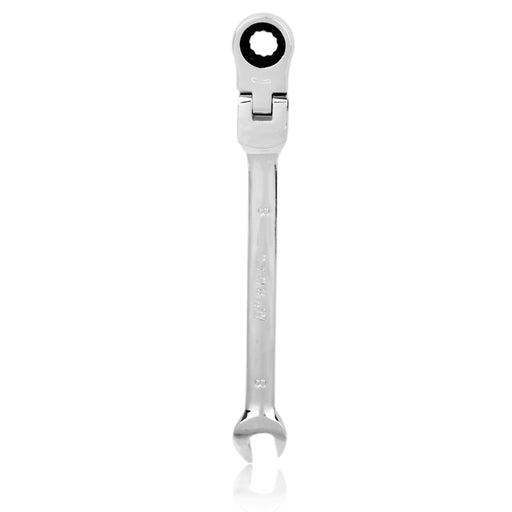 Crofta Flexible Head Ratchet Action Wrench Spanner Nut Tool - 8mm