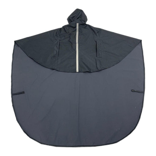 Wheelchair Waterproof Poncho Breathable Lightweight PVC Layer Rain Cape Dark Blue