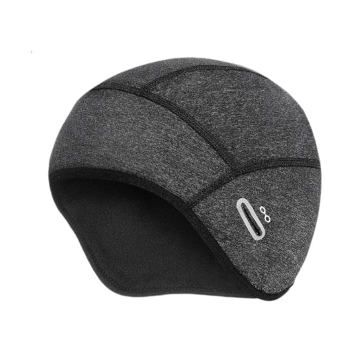 Crofta Winter Helmet Liner Cap Windproof for Outdoor Activities Skiing Motorcycling No Ponytail Hole