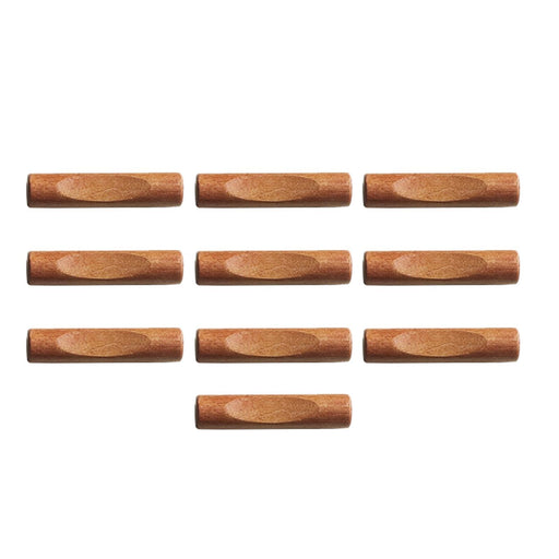 10 Pieces Wooden Chopstick Holders Chopstick Rest for Hotels Spoon Tableware Pillow shape