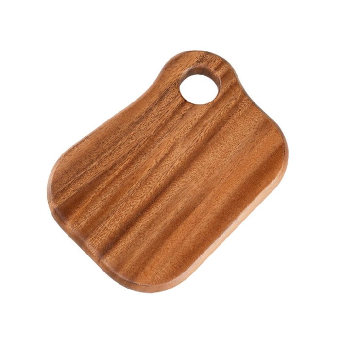 Crofta Wooden Cutting Board Serving Board Chopping Board for Bread Fruit Vegetables Walnut S