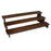 Crofta Wooden Display Riser Shelf Decor Jewelry Rack for Sculptures Ornaments Dolls 3 Layer 50cm