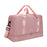 Gym Bag Luggage Bag with Shoe Compartment Tote Bag Handbag Travel Duffel Bag Pink