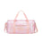 Gym Bag Sturdy Easy Carrying Multipurpose for Business Trip Vacation Holiday Pink