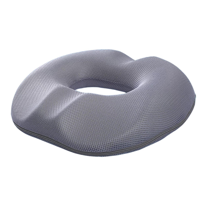 Crofta Hemorrhoid Seat Cushion Tailbone Pillow for Dining Room Office Chair Gray Men