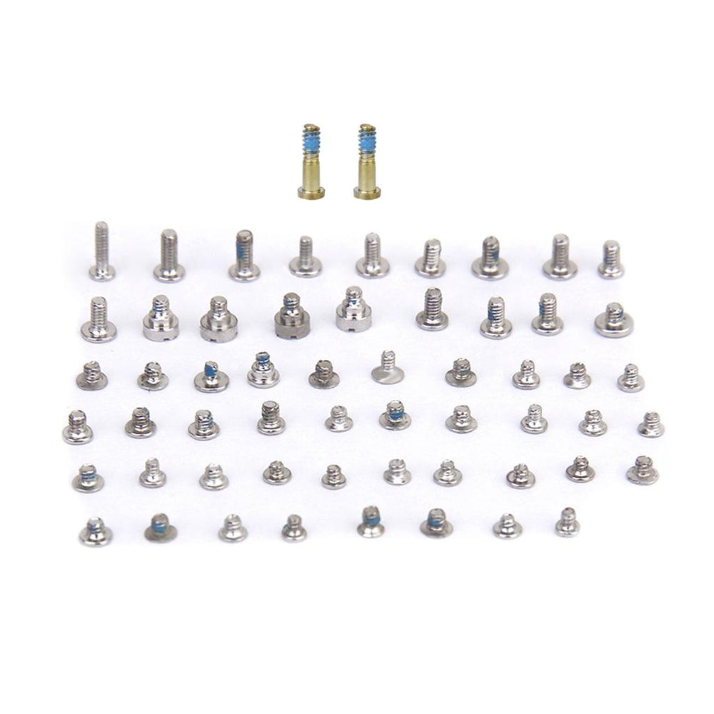 Crofta Full Screws Set with 2 Golden Bottom Star Screws Replacement for iPhone 5S Phone Repairs