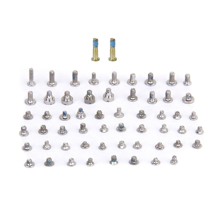 Crofta Full Screws Set with 2 Golden Bottom Star Screws Replacement for iPhone 5S Phone Repairs