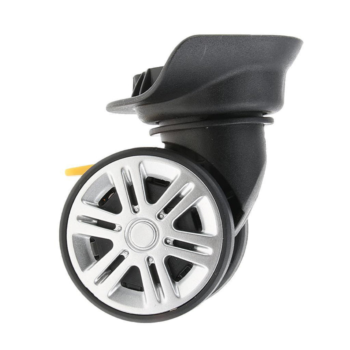 1 Pair Suitcase Luggage Casters Replacement Brake Wheels for Travelling A60 - You Need to Have a Strong Ability in DIY