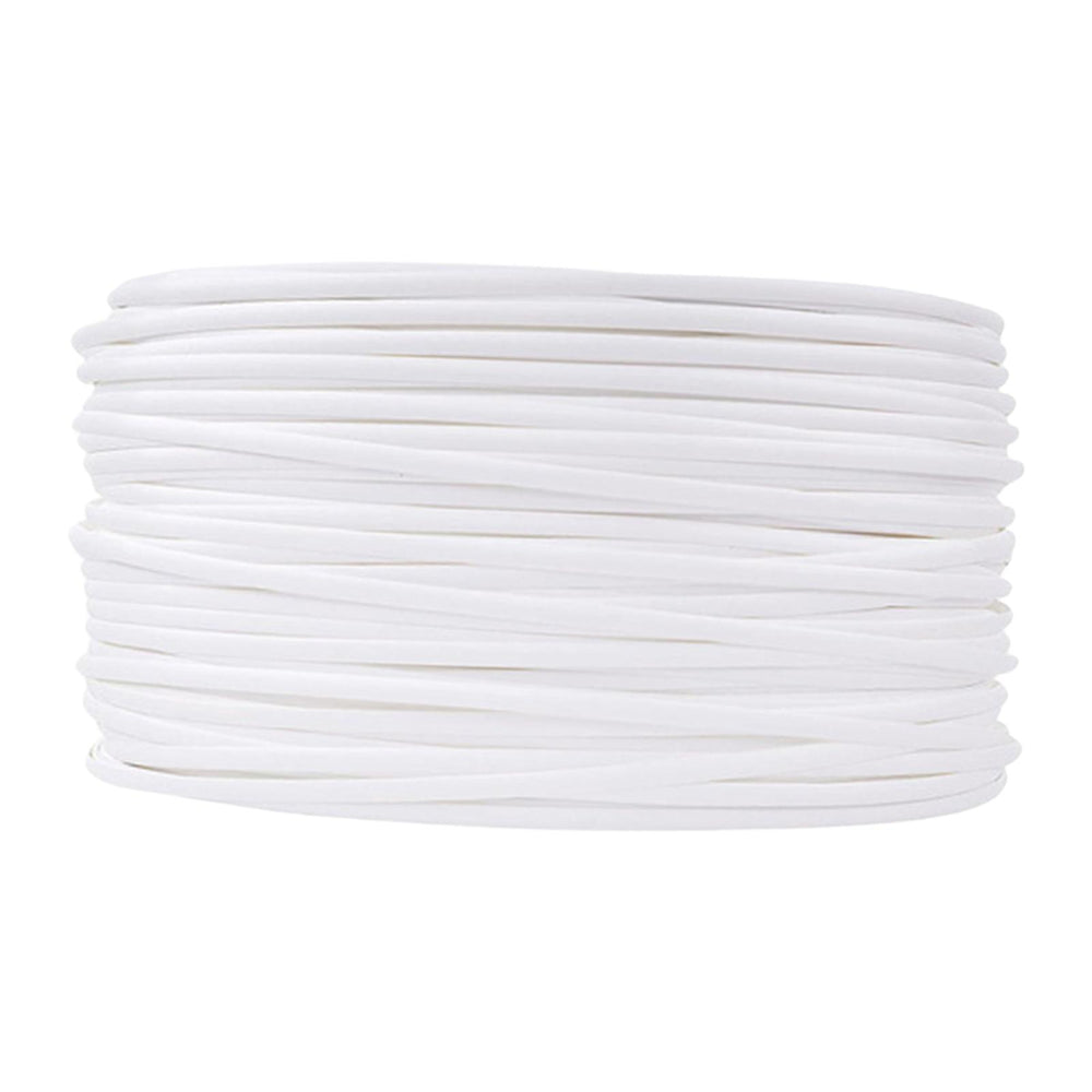 120 Feet Wicker Repair Kit DIY Crafts Portable for Chair Garden Wicker Table White