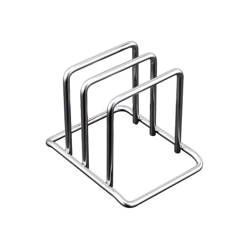 Cutting Board Holder Rack Compact Metal Kitchen Accessory for Plates Cabinet