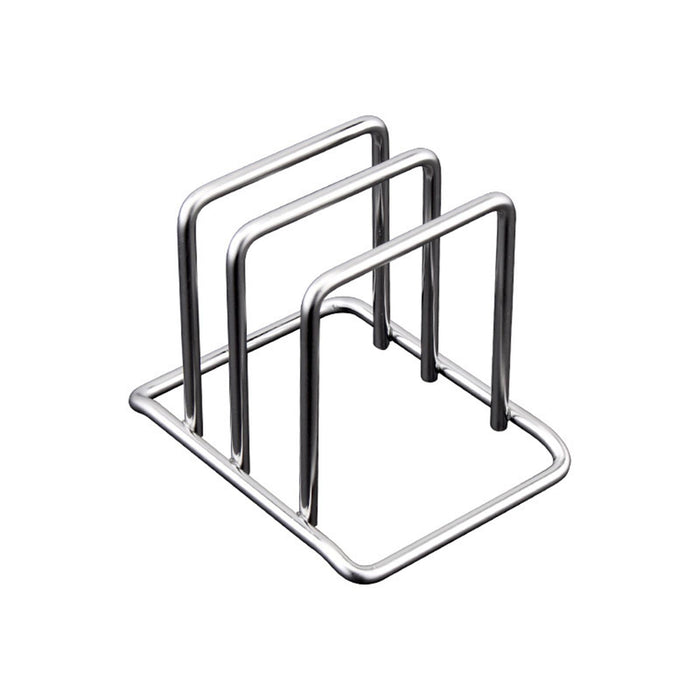 Cutting Board Holder Rack Compact Metal Kitchen Accessory for Plates Cabinet