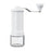 Manual Coffee Grinder Hand Crank Coffee Bean Grinder for Cappuccino Espresso white