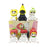 Crofta 6Pcs Blinds Box Figures Cartoon Mini Figure Dolls for Kids Adults Boys Girls