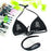 Women Sexy C-string Bra Set Lingerie Underwear - Black