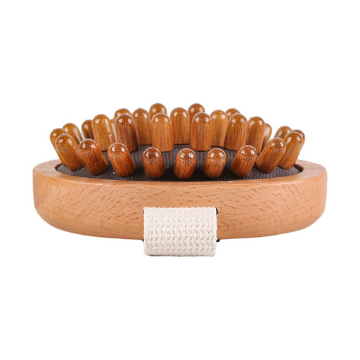 Crofta Wooden Massage Body Brush Multi Functional Body Massager for Waist Neck Back