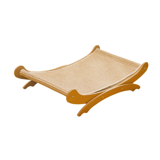 Crofta Cat Scratching Pad Cat Lounger for Protect Carpets and Carpets Rest Sleeping Wood Color