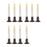 Crofta 10Pcs Flameless Candles Electric Flameless Candle Lights for Window Wedding