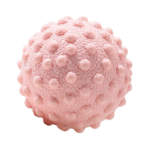 Soft Manual Massage Ball Back Massage Foot Massager for Athletes Light Pink