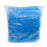 Crofta 100 Disposable Non Woven Hair Net Cap Hairnet Dust Proof Head Cover Hat Blue